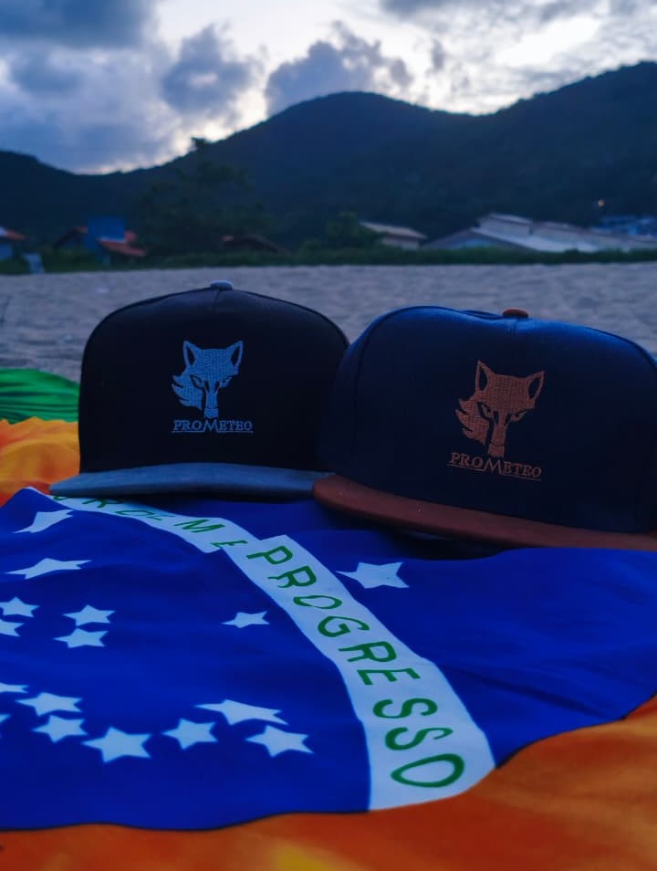 Snapback Navy Wood Detail